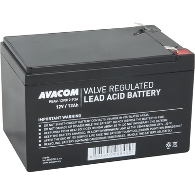 AVACOM 12V 12Ah PBAV-12V012-F2A