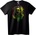 NOONEBRAND Тениска с череп в Rasta стил - 6XL, White