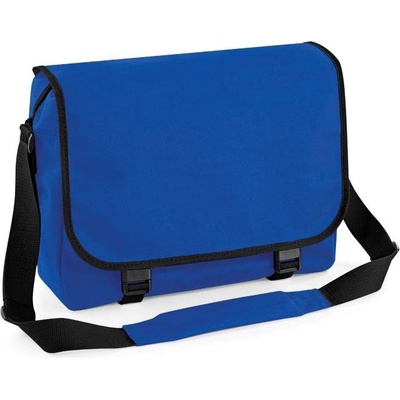 BagBase taška cez rameno Messenger Bag BG21 Bright Royal 38 x 30 x 12 cm