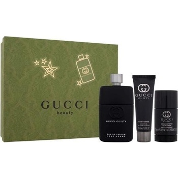 GUCCI Guilty Pour Homme Eau de Parfum - EDP 90 ml + sprchový gel 50 ml + tuhý deodorant 75 ml