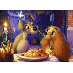 Ravensburger - Puzzle Disney: Susie and the Tramp - 1 000 piese