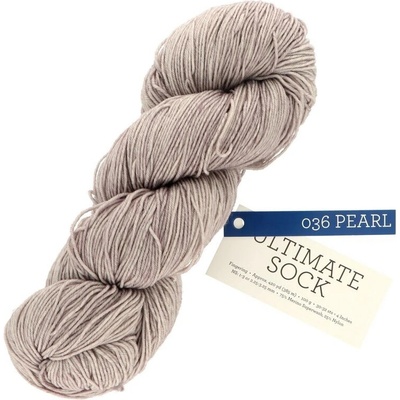 Malabrigo Ultimate Sock Pearl 036 hnědošedá