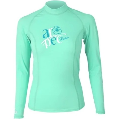 Aropec блуза ликра с ултравиолетова защита Teal 5K51W-TFB