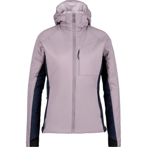 Stoic Дамско вълнено яке Stoic Women's MountainWool60 JokkmokkSt. Hybrid Hoody Insulation jacket - Plum Grey / Space Blue (105-6678-0514)