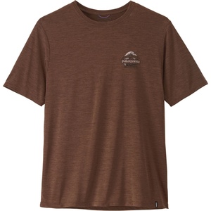 Patagonia Мъжка спортна тениска Patagonia Cap Cool Daily Shirt Great Waves Sport shirt - Berm Brown / Light Berm Brown X-Dye - размер XXL (216-7990-0315)