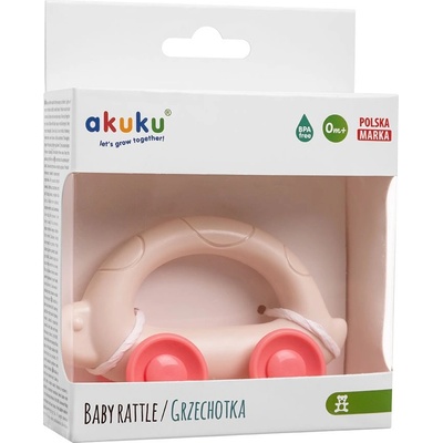 Akuku silikon Želva béžová