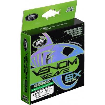 Wizard Pletená šňůra Edge Pro 8X Braid Olive Green 0,16 mm 14,82 kg 150 m