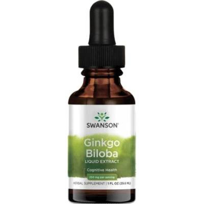 Swanson Ginkgo Biloba Liquid Extract 250 mg [29 мл]