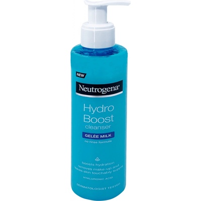 Neutrogena Hydro Boost Face odličovacie mlieko s gélovou textúrou 200 ml