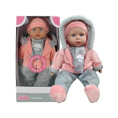 Smily Play Doll Julka Interactive Baby 40cm Says PL/ENG SP84556