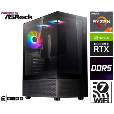 PCbuild PCB|Rigs Ghost RTX50 - Ryzen 7 7800X3D / RTX 5070 / 32GB DDR5 / 1TB NVMe (PCB|RIGS MK1 Tracer)
