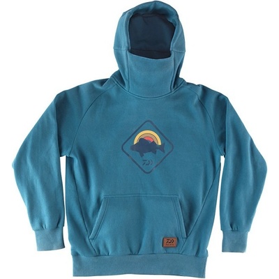 Daiwa mikina D-Vec Snood Hoodie Okoun