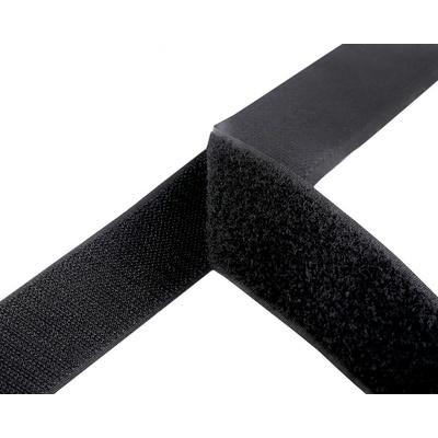 Stoklasa Suchý zip háček + plyš 740601 černý, šířka 3,8cm (v metráži)
