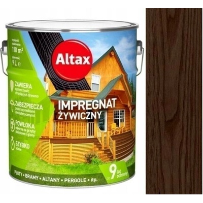 Pryskyřičný impregnační nátěr na dřevo 4,5 l palisander Altax
