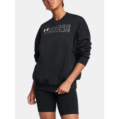 Rival Fleece WordmarkOS Crew Sweatshirt Under Armour | Cheren | ЖЕНИ | S