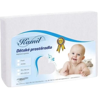 Bellatex prostěradlo bílé 60x120