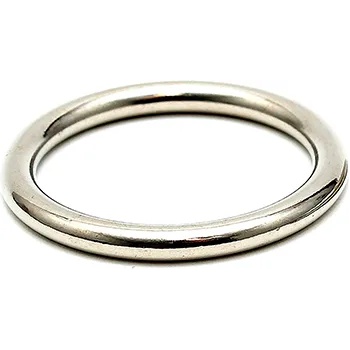 Image 1 of Rimba Solid Metal Cockring 6mm Thick 7371 50mm