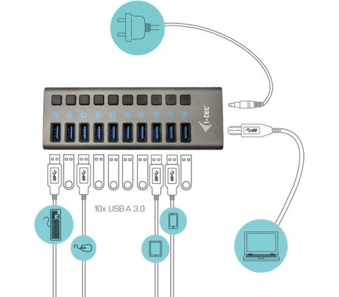 i-Tec U3CHARGEHUB10
