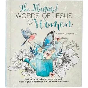 Illustrated Words Jesus for Women Devotional Book | Carolyn Larsen (ISBN: 9781432115975)