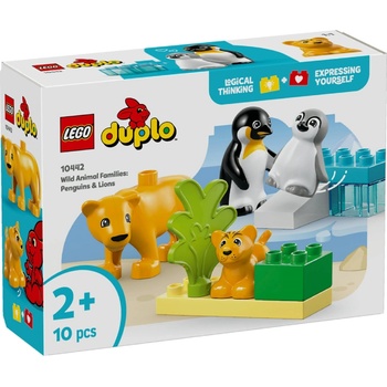 LEGO® DUPLO® - Wild Animal Families: Penguins & Lions (10442)