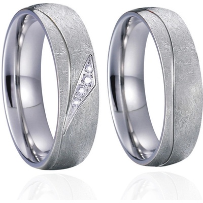 Steel Wedding Snubné prstene z chirurgickej ocele SPPL042
