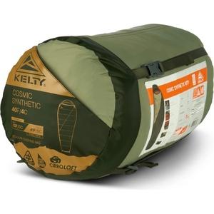 Kelty Синтетичен спален чувал Kelty Cosmic Synthetic 0 Synthetic sleeping bag - Cherry Mahogany / Cinnamon Stick / Sea Spray - размер 199 x 79 cm (514-1397-0211) Спален чувал