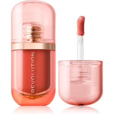 Revolution Superdewy Blush Burst течен руж цвят Peach Spritz 4.2ml