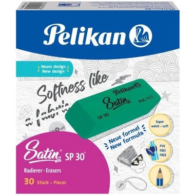 PELIKAN Guma bez PVC Pelikan SP 30 zelená 30 ks