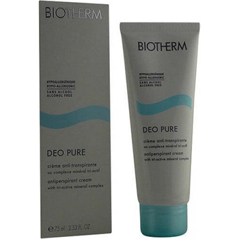 Biotherm Deo Pure Antiperspirant krém deodorant 75 ml