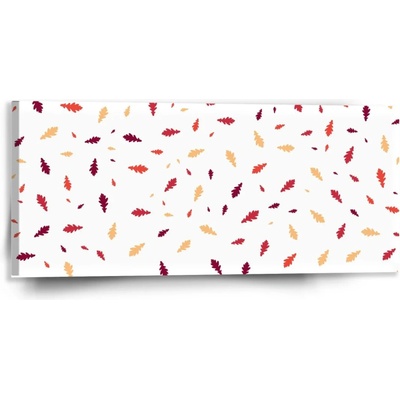 Sablio Obraz Farebné jesenné lístie - 110x50 cm