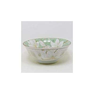 Amana Japonská porcelánová mísa MAGNOLIA zelená 19,5 cm
