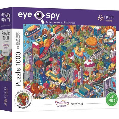 TREFL UFT Eye-Spy Imaginary Cities: New York USA 1000 dílků