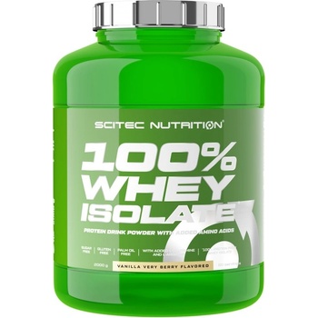 Scitec Nutrition 100% Whey Isolate [1816 грама] Ванилия с Горски Плодове