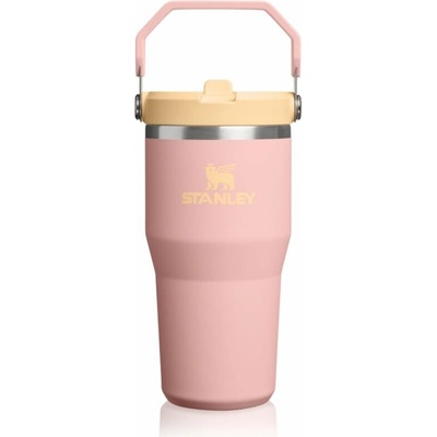 Stanley IceFlow Flip Straw 2.0 Tumbler nerezová termoláhev Peach Rose 590 ml