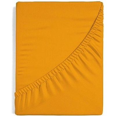Matějovský prostěradlo froté žluto oranžové 180x200