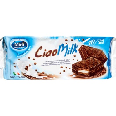 Midi čokoládové koláčiky s mliečnym krémom 350 g