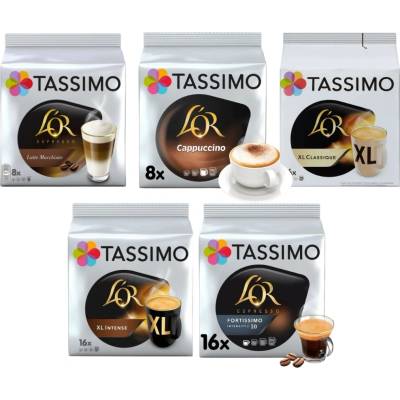 Douwe Egberts Tassimo L'OR Комплект кафе капсули 64бр