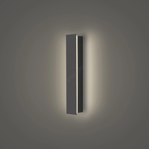 Brilagi - led външно стенно осветително тяло linear led/8w/230v 4000k ip65 антрацит (bg2417)