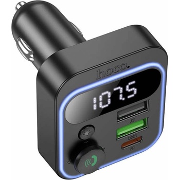 hoco. Блутут FM трансмитер и зарядно за кола за мобилни устройства - Hoco E85 Bluetooth FM Transmitter and Car Charger (E85)