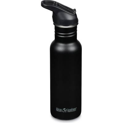 Klean Kanteen Бутилка за вода Klean kanteen Classic Narrow Flip Sport Water bottle - Black - размер 532 ml (533-2199-0111)