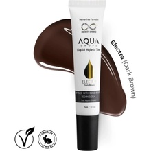 Infinity Aqua Drops hybridná tekutá farba na obočie Electra Dark Brown 15 ml