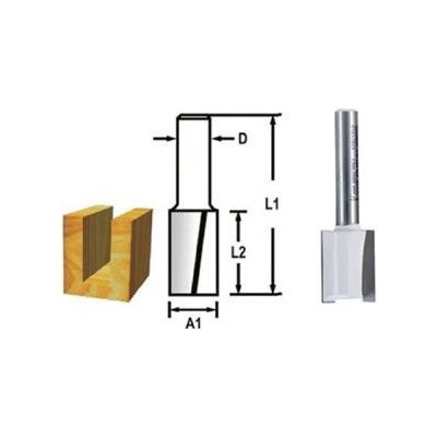 Makita Drážkovacia fréza 2 brit 10x19x51mm D-47531