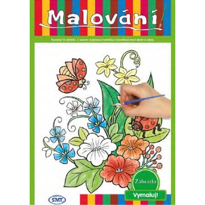 Omalovánky 12x Zahrada