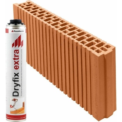 Wienerberger Porotherm 8 Profi brúsená tehla Lepenie tehál: na lepiacu penu Dryfix (pena v cene)