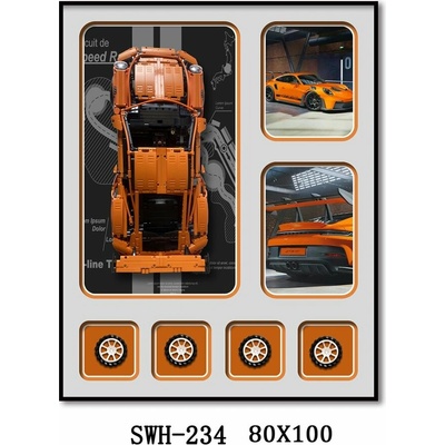 Obraz s modelom LEGO Porsche GTS