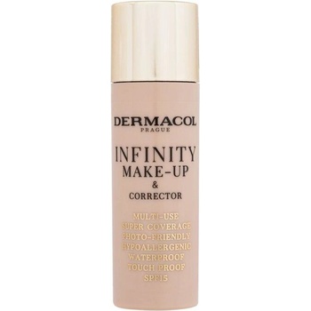 Dermacol Vysoko krycí make-up a korektor Infinity Multi-Use Super Coverage Waterproof Touch 02 Beige 20 g