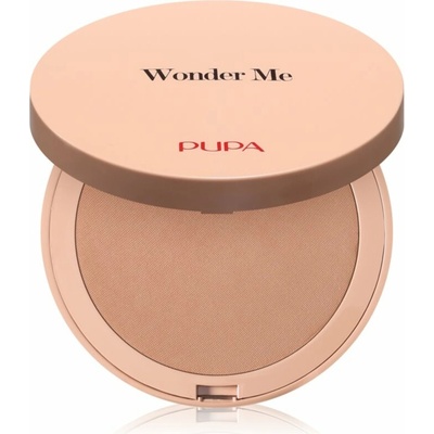 PUPA Milano Wonder Me Bronzer kompaktný bronzujúci púder pre dokonalú pleť 001 Light Neutral 7,5 g