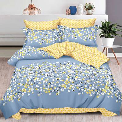 EmonaMall Двулицево спално бельо EmonaMall, 6 части - Модел S19036 (S19036-66666d)