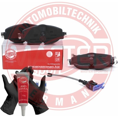 MASTER-SPORT Sada brzdových platničiek kotúčovej brzdy 13046027852N-SET-MS