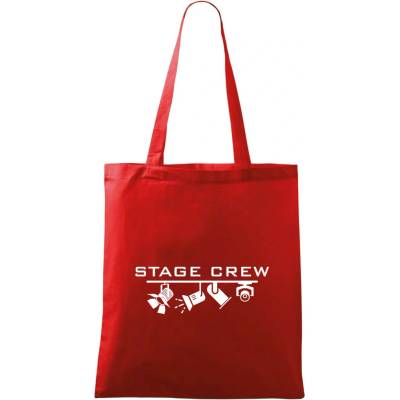 Osvetľovač stage crew Taška bavlnená 42 x 38 cm Červená